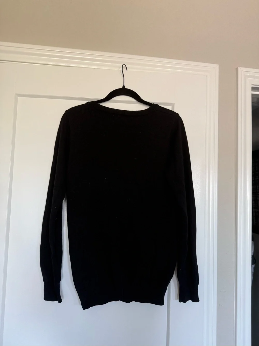 Vintage Lacoste Oversized Crocodile Logo Sweater – Black – Size 42